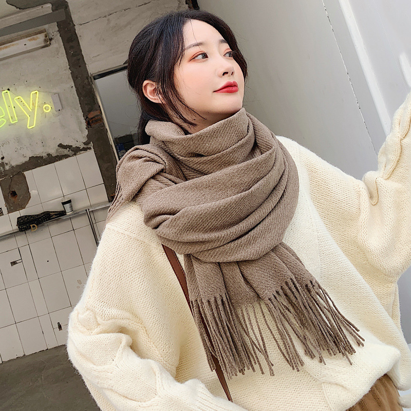 Cashmere Scarf Wrap - VISROVER Новые 20 цветов женских зимних