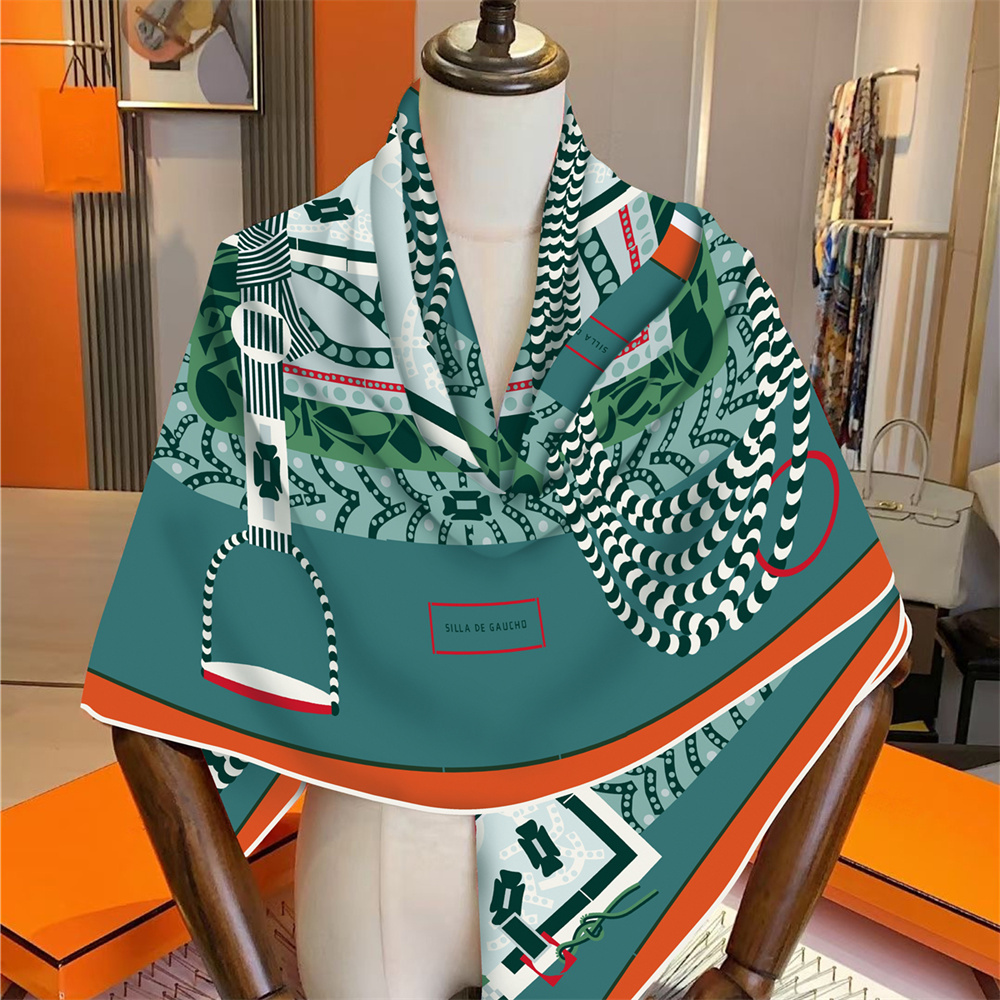 Cashmere Scarf Wrap - Шелковый кашемировый шарф, женские ручные скрученные