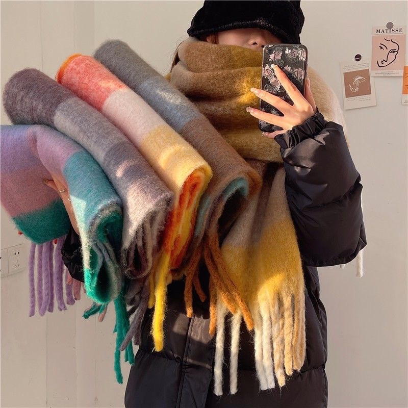 Cashmere Scarf Wrap - 2025Новый зимний толстый теплый шарф, женский