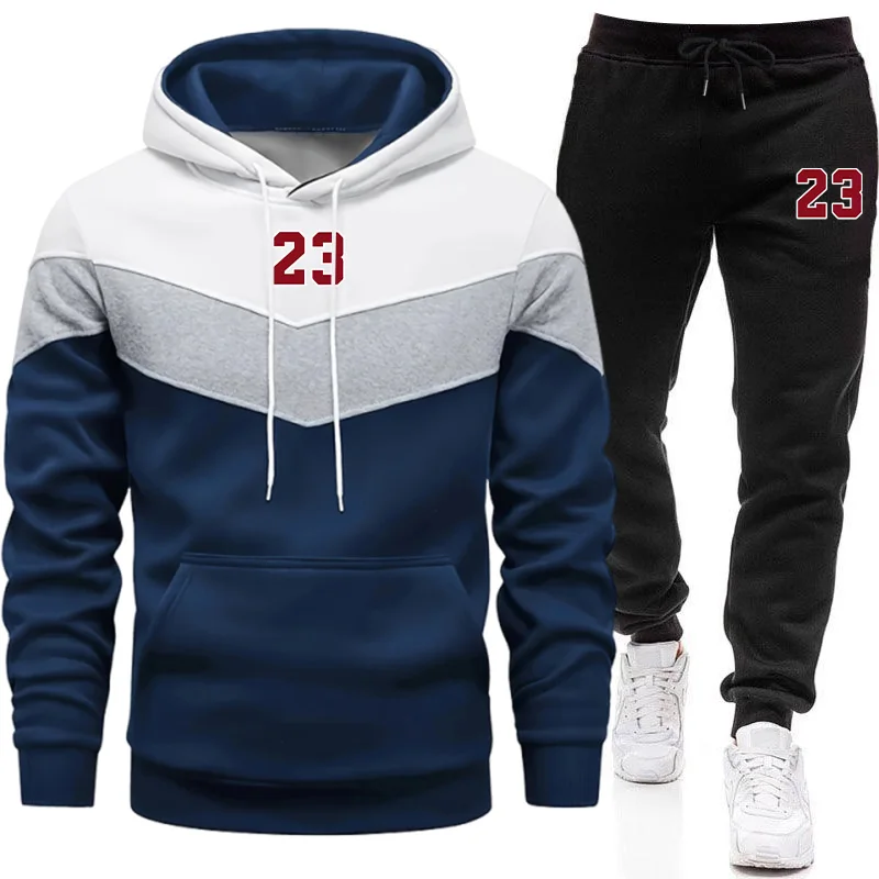 Winter Clothing Equipment - Новый мужской спортивный костюм: повседневная толстовка