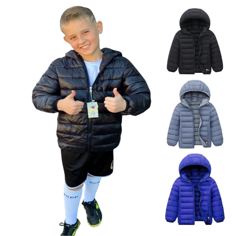Winter Clothing For Boys - Легкие пуховики с капюшоном, детские пальто