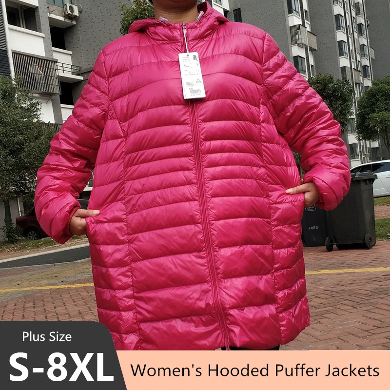 Winter Clothing Women Sale - Женские куртки-пуховики с капюшоном размера плюс
