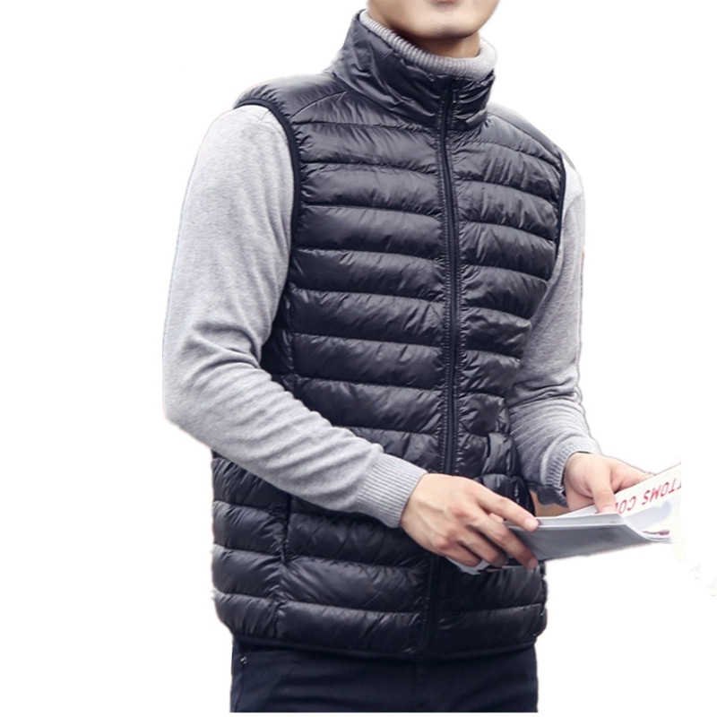 Down Vest Ultralight - Мужской пуховик без рукавов, модный брендовый