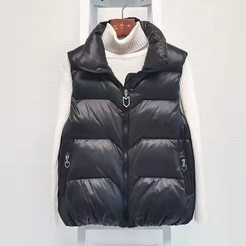 Down Vest Ultralight - Весенние пуховые хлопковые легкие жилеты, куртки