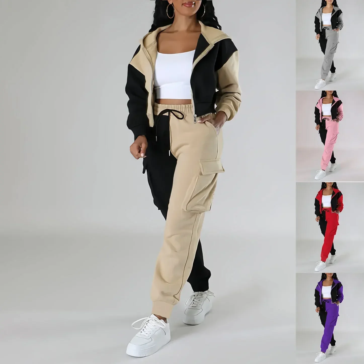 Winter Clothing Sales - Женский свободный осенне-зимний костюм из двух