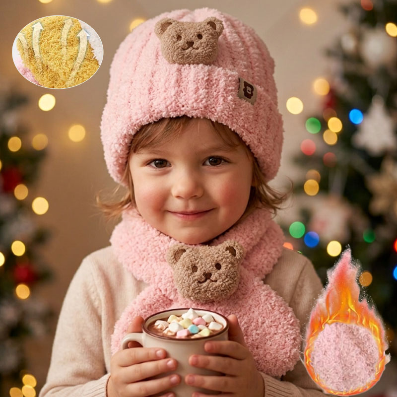 Winter Clothing For Babies - 1-10 шт. детский комплект шапка-шарф для