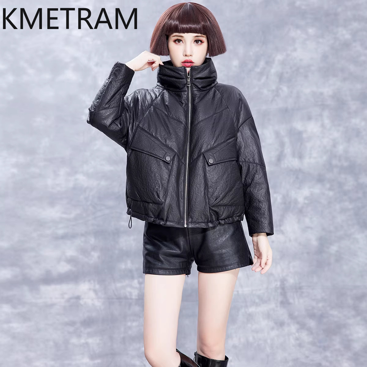 Куртки-пуховики KMETRAM из нат – обзор и цена Puffer Jacket Women Down