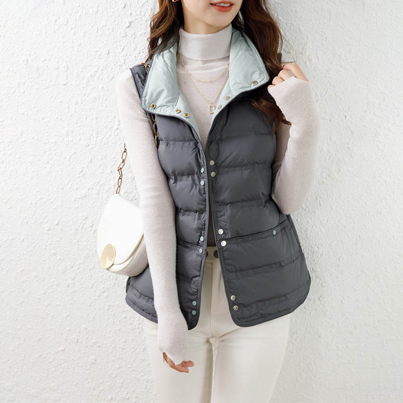 Женский ультралегкий пуховый ж – обзор и цена Down Vest Ultralight
