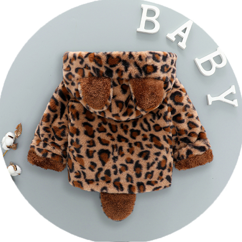 Детская плюшевая куртка с леоп – обзор и цена Winter Clothing For Babies