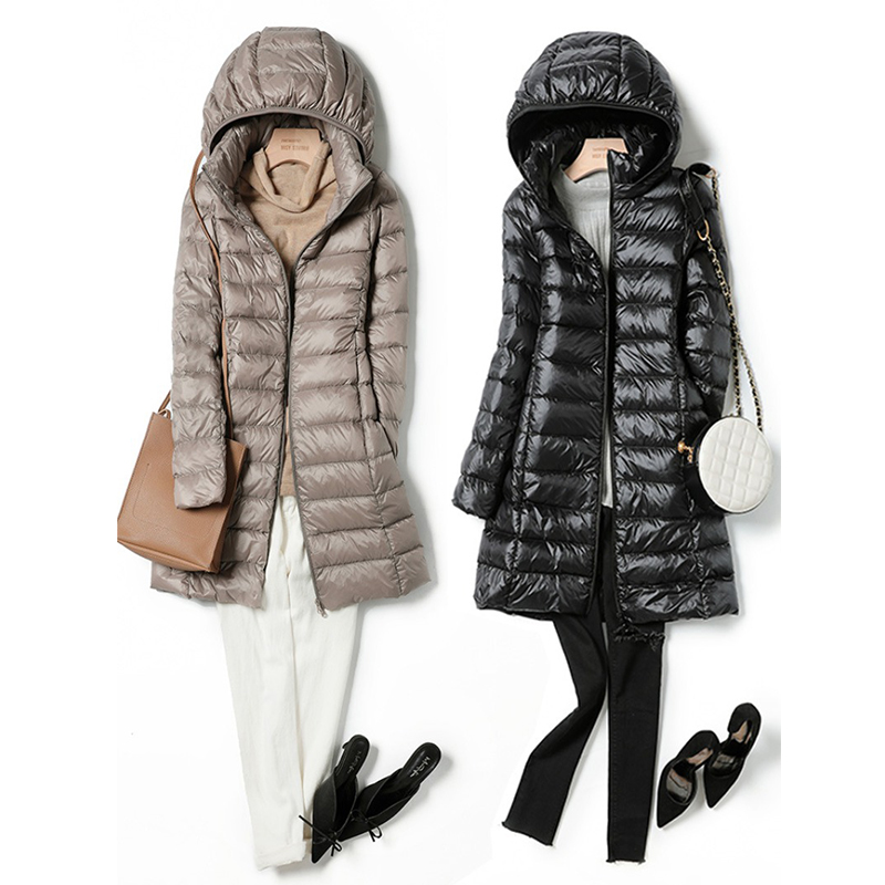 Женская длинная офисная женска – обзор и цена Puffer Jacket Women Down