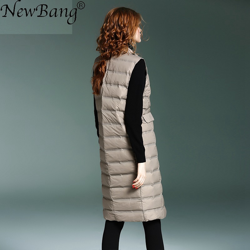 NewBang брендовый женский длин – обзор и цена Down Vest Ultralight