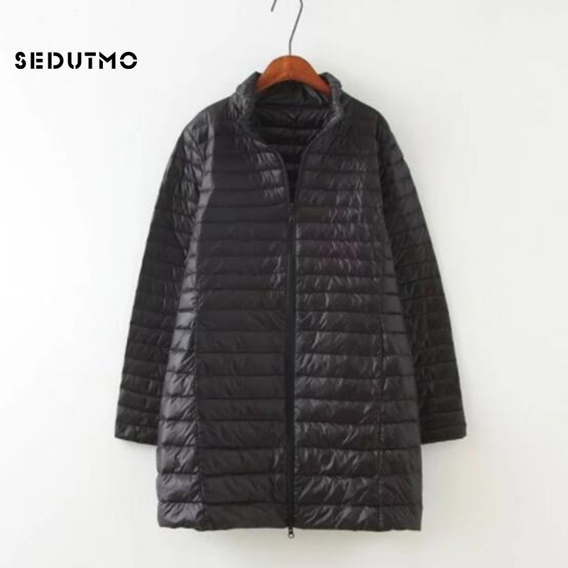SEDUTMO зимние пуховики женски – обзор и цена Puffer Jacket Women Down