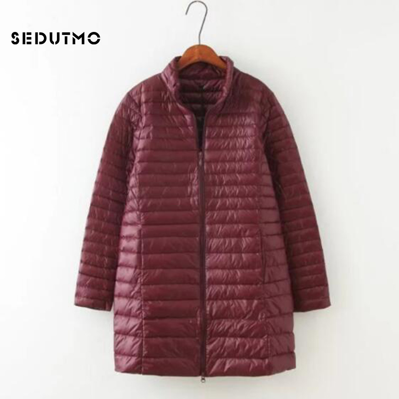 SEDUTMO зимние пуховики женски – обзор и цена Puffer Jacket Women Down