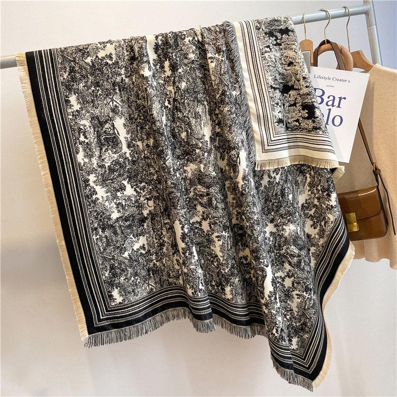 Роскошный женский шарф из смес – обзор и цена Cashmere Scarf Wrap