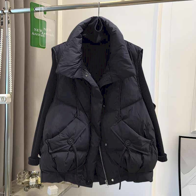 Корейские модные шелковые жиле – обзор и цена Down Vest Ultralight