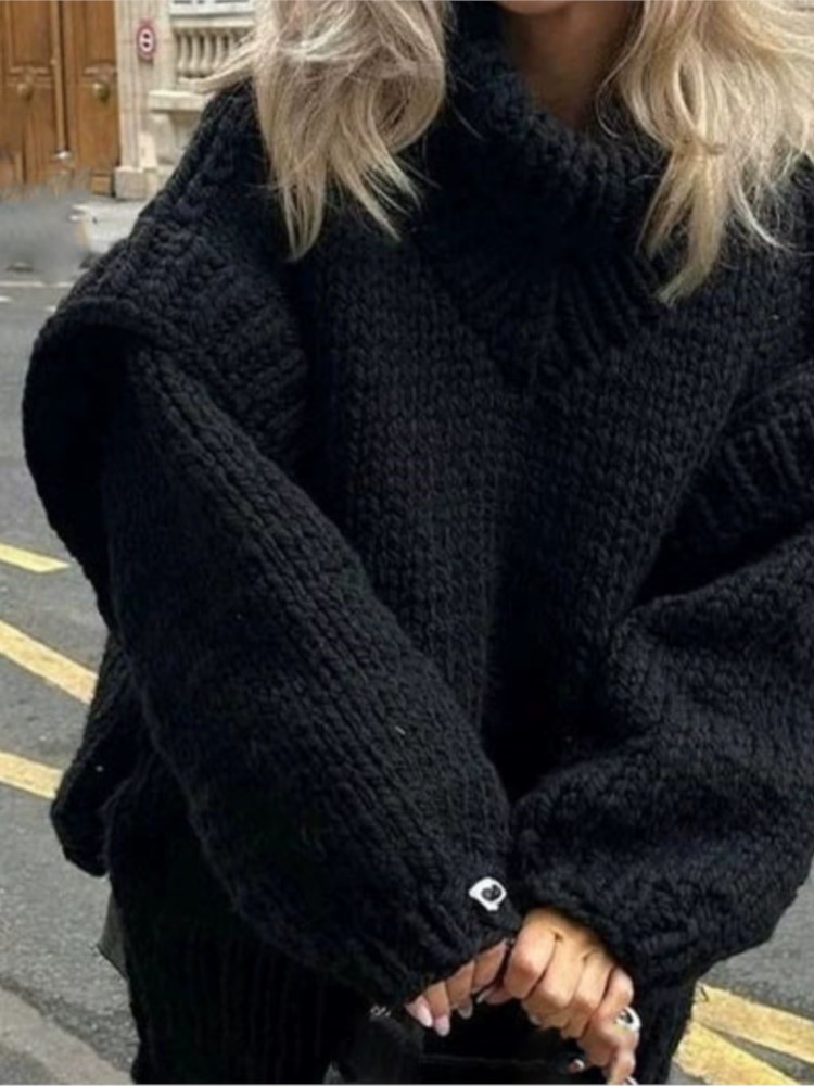 Модный вязаный свободный свите – обзор и цена Winter Clothing Girls