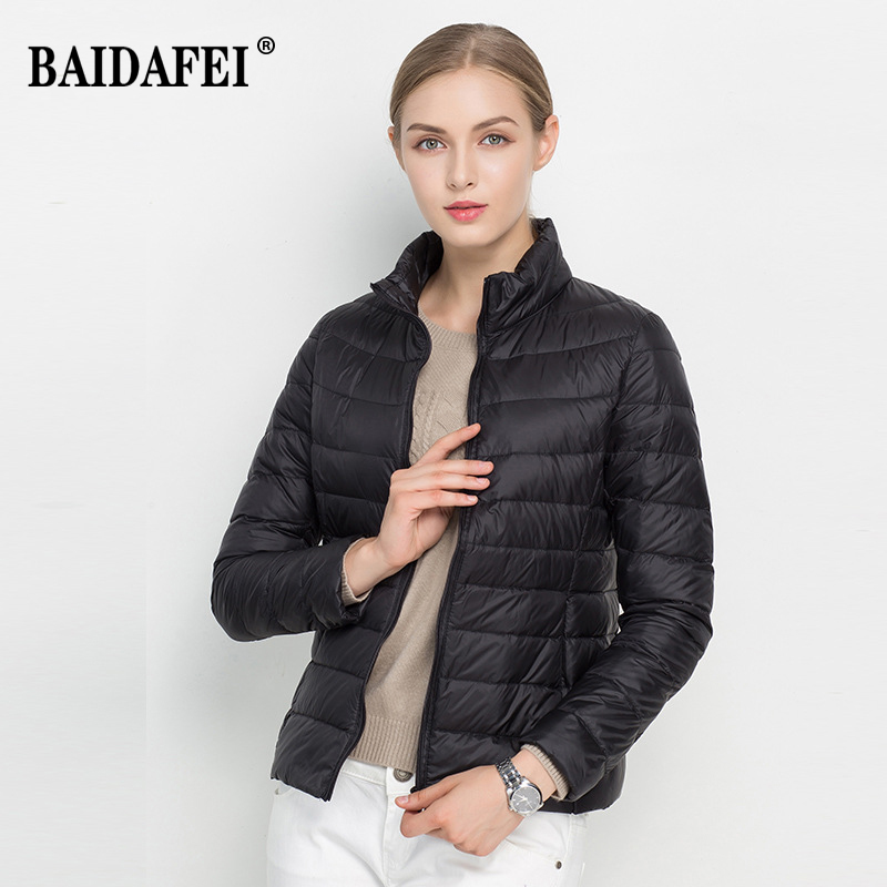 Женская короткая куртка-пухови – обзор и цена Puffer Jacket Women Down