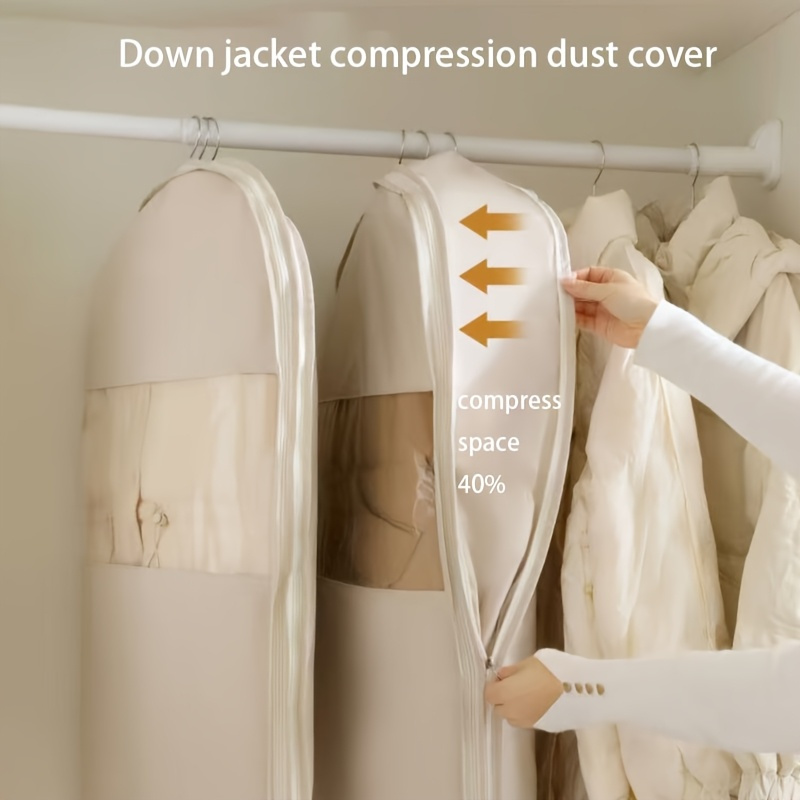 Бежевая компрессионная подвесн – обзор и цена Winter Clothing Storage