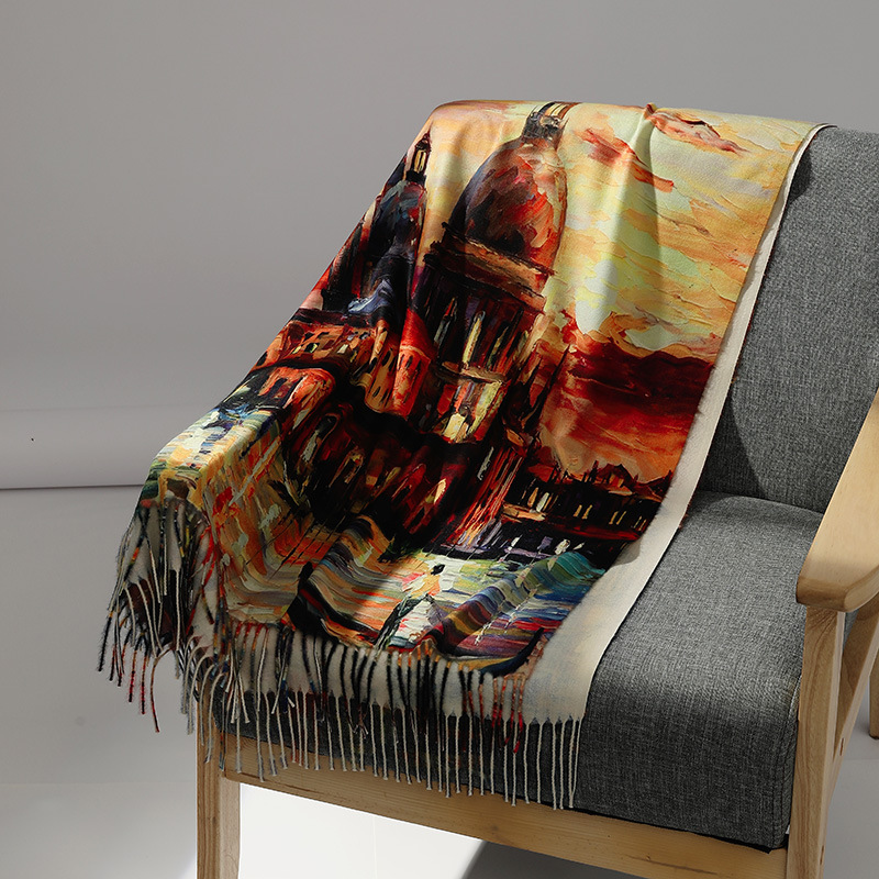 Роскошный брендовый кашемировы – обзор и цена Cashmere Scarf Wrap