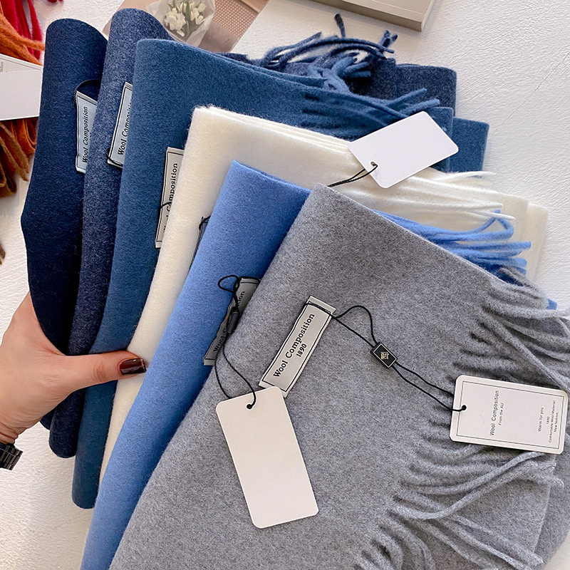 2024, зимний шерстяной шарф дл – обзор и цена Cashmere Scarf Wrap