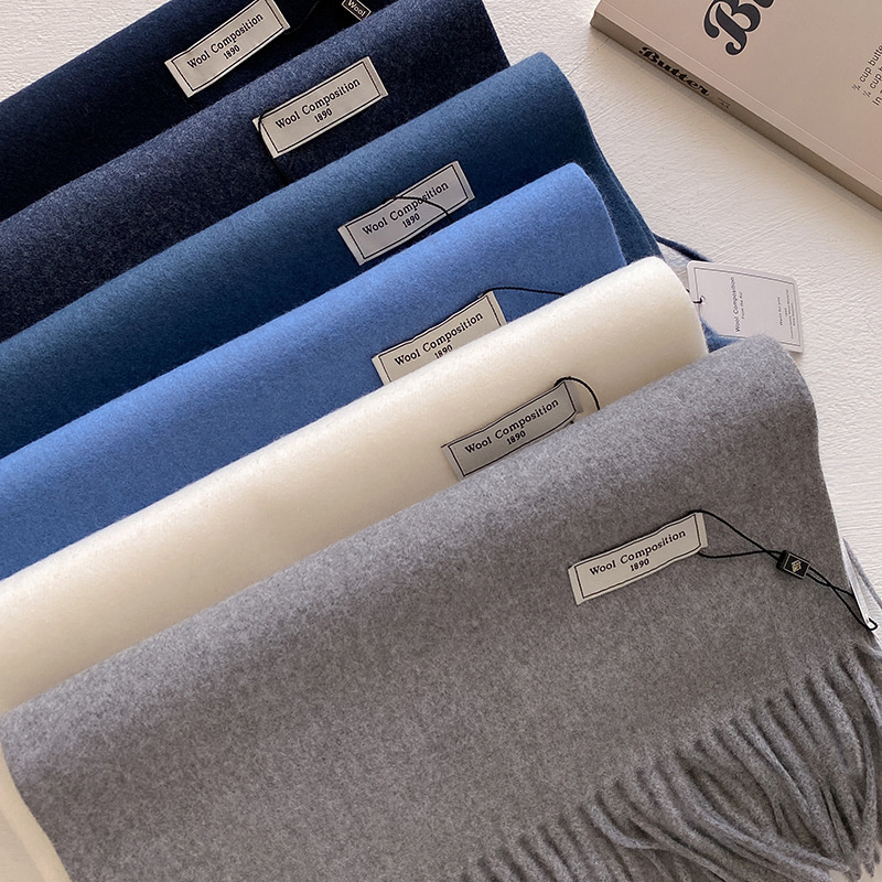 2024, зимний шерстяной шарф дл – обзор и цена Cashmere Scarf Wrap