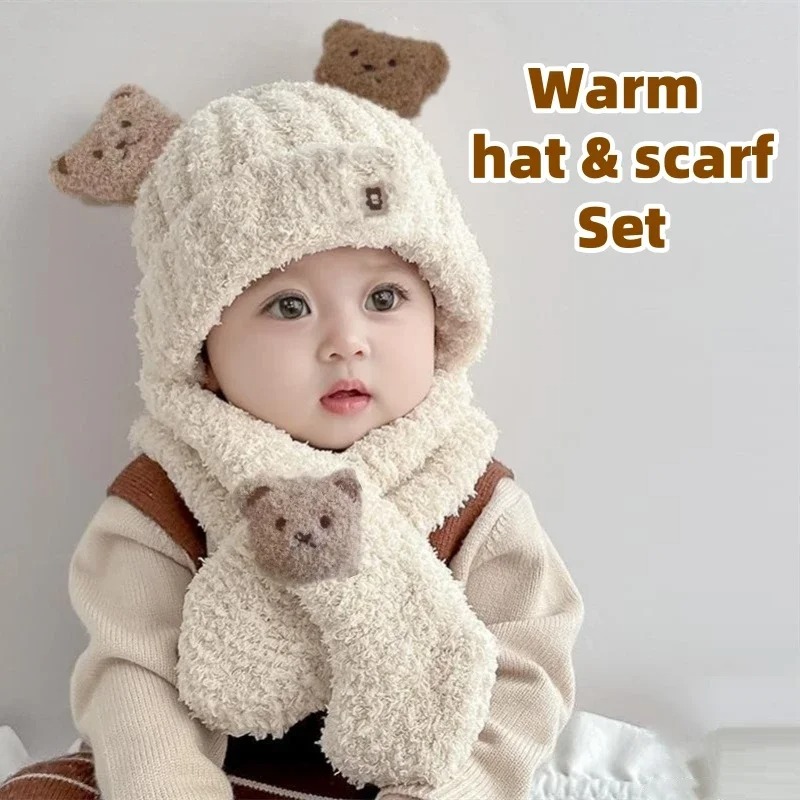 1-10 шт. детский комплект шапк – обзор и цена Winter Clothing For Babies