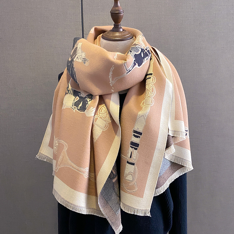 2024, роскошная теплая шаль из – обзор и цена Cashmere Scarf Wrap